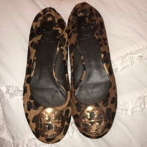 Lepord print Tory Burch flats